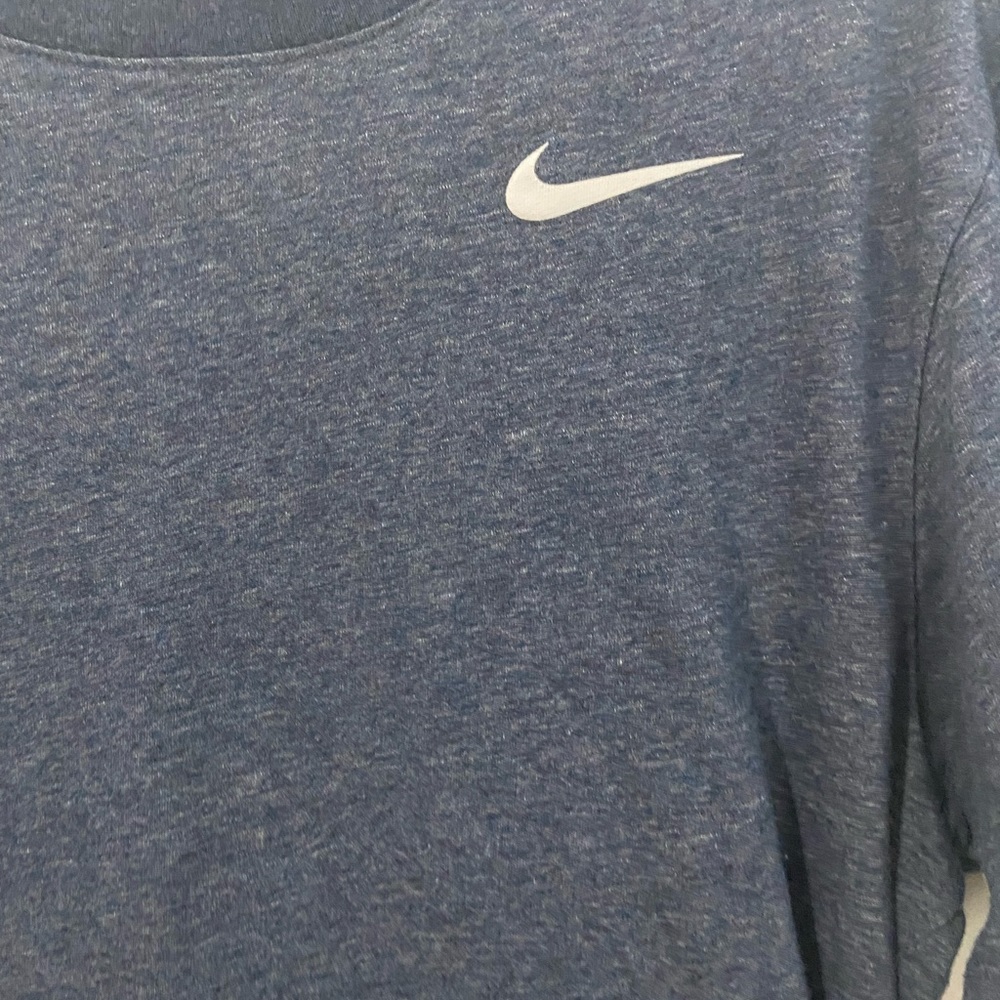 Nike Dri-FIT Legend Men's Training Heather Blue T-Shirt size small - Picture 4 of 7